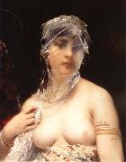 Henri Lucien Doucet Beauty of Harem oil painting artist